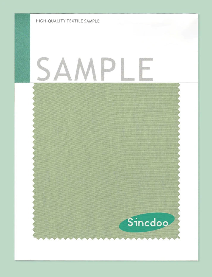Sincdoo PLA 棉混紡面料樣品套裝 — 10 件可持續紡織系列