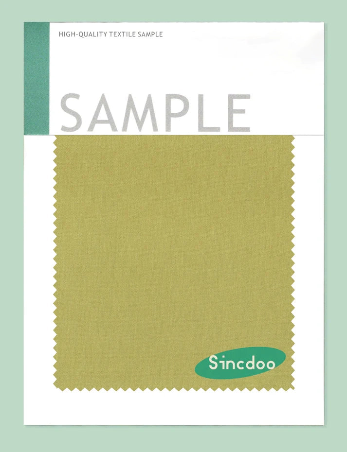 Sincdoo PLA + Modal fabric sample set, offering a luxurious, biodegradable blend of PLA and Modal for soft, sustainable textiles suitable for premium apparel.