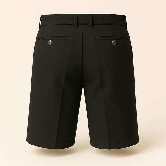 3D back view of Sincdoo PLA shorts made from sustainable PLA-based fabric