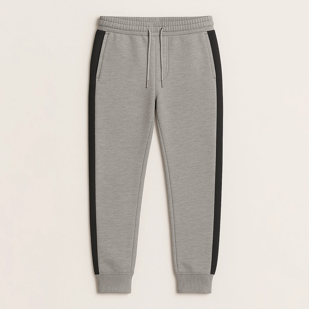 Flat front view of Sincdoo PLA sports pants, designed for ultimate comfort and flexibility, made with breathable PLA fabric for active lifestyles.