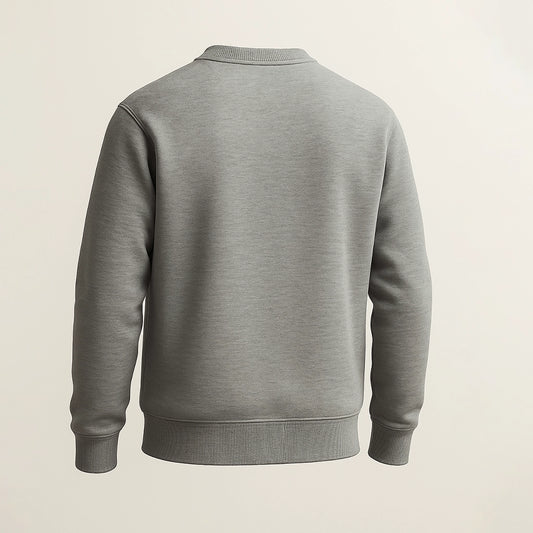 3D back view of Sincdoo men's hoodie made from PLA fabric, designed for comfort and sustainability