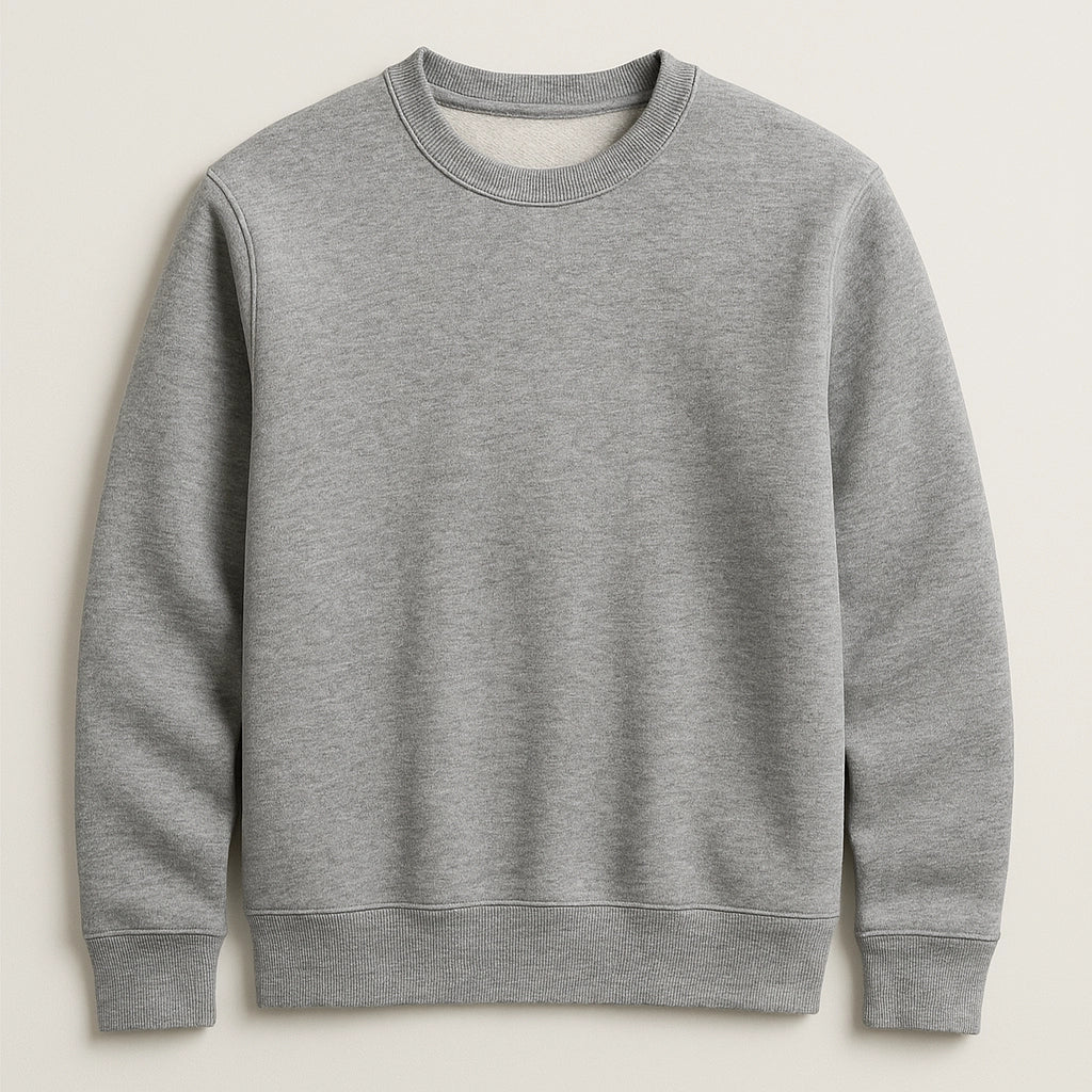 Flat front view of Sincdoo men's hoodie made with PLA material, offering a soft and breathable fit