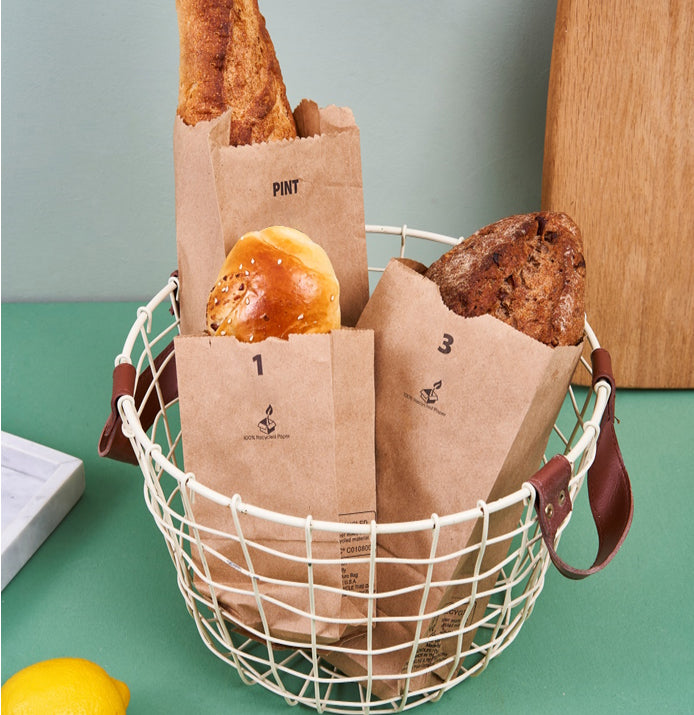 Sincdoo PLA-Coated Paper Bag – Biodegradable, Oil-Resistant Food Packaging
