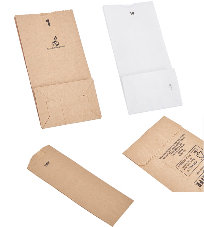 Sincdoo PLA-Coated Paper Bag – Biodegradable, Oil-Resistant Food Packaging