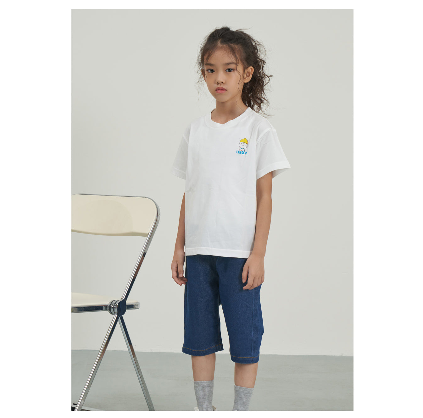 Children's casual denim pants by polylactic acid (Corn Fiber)