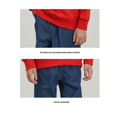 Kinder-Jeanshose aus PLA (Maisfaser)