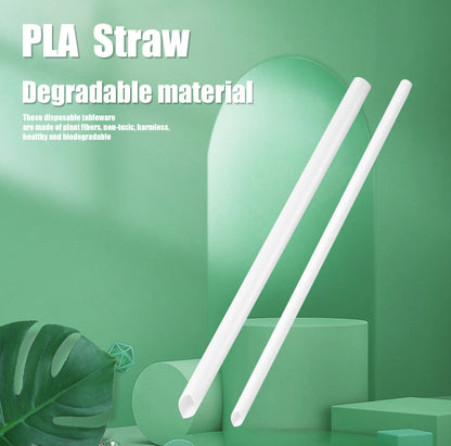 Compostable Disposable PLA Straw  (Sample)