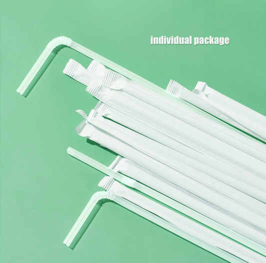Compostable Disposable PLA Drink Straw (Sample)