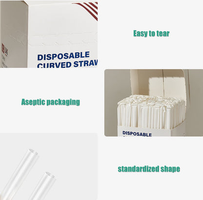 Compostable Disposable PLA Drink Straw (Sample)