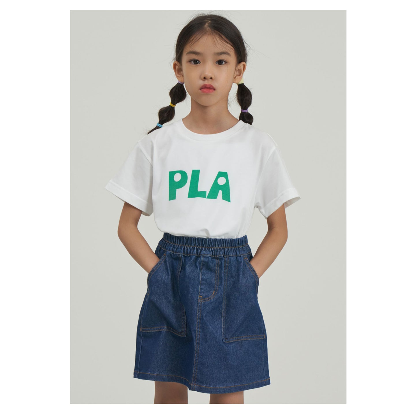 Kinder-Jeansrock aus Polymilchsäure (Maisfaser)