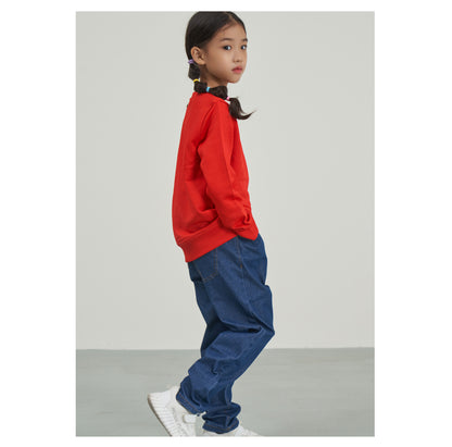 Kinder-Jeanshose aus PLA (Maisfaser)