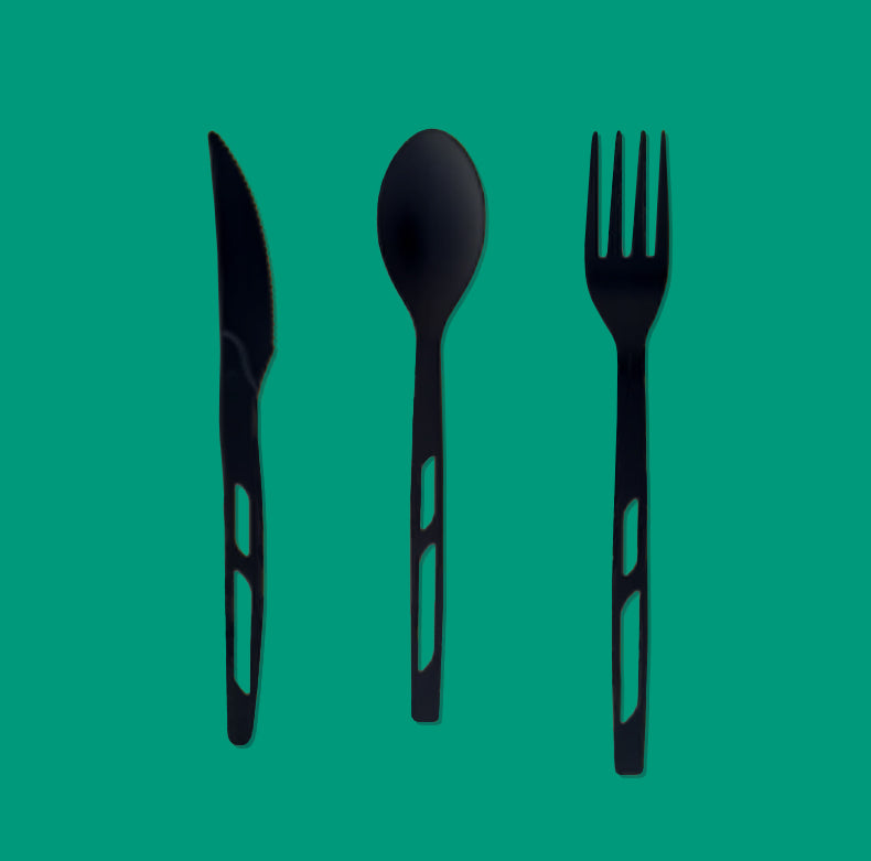 Compostable Disposable PLA 6.5 inch Light Cutlery （Sample)